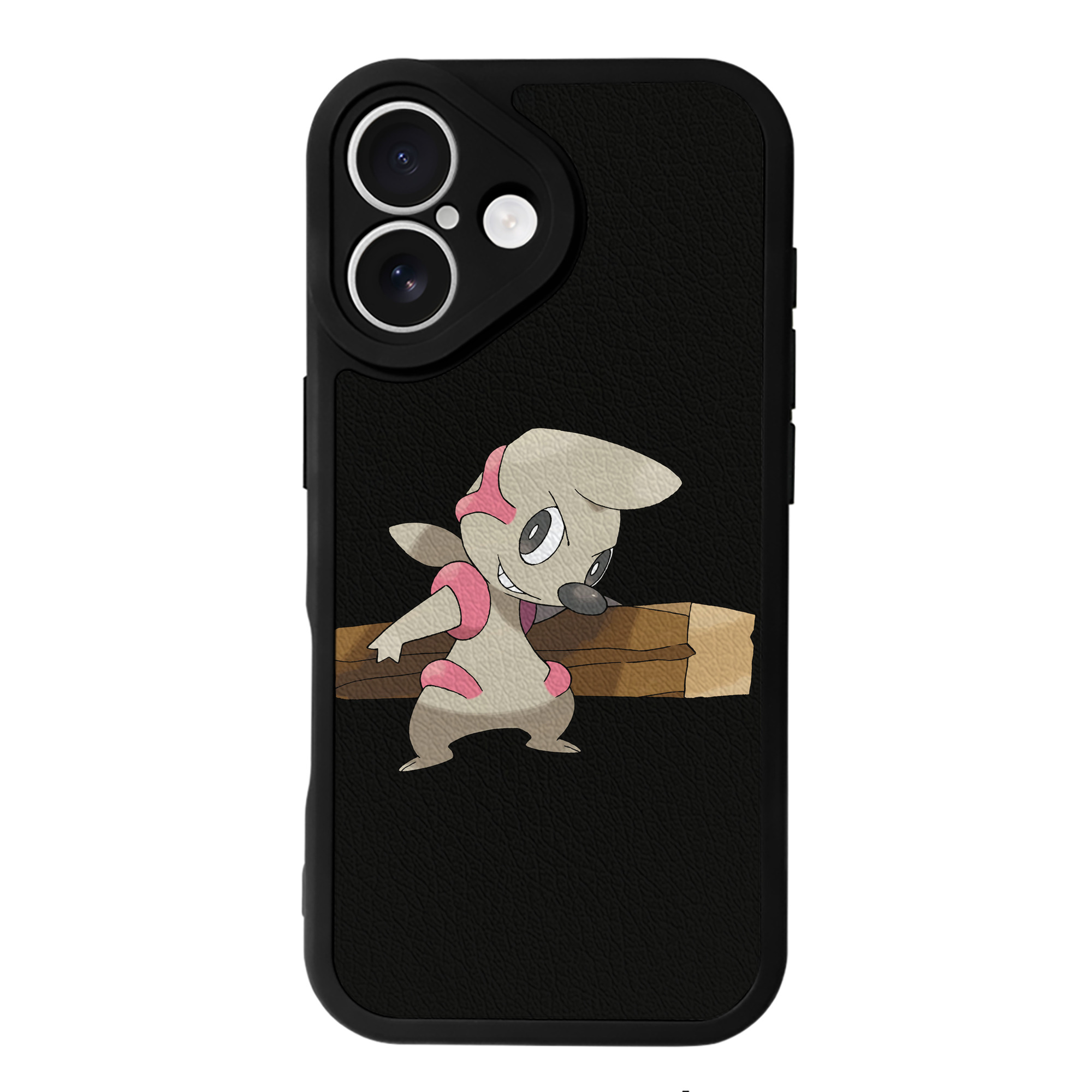（画像用） ポケットモンスター Pokémon 【iPhone 16シリーズ対応】シリコンスマホケース（レザー調） 材質：シリコン